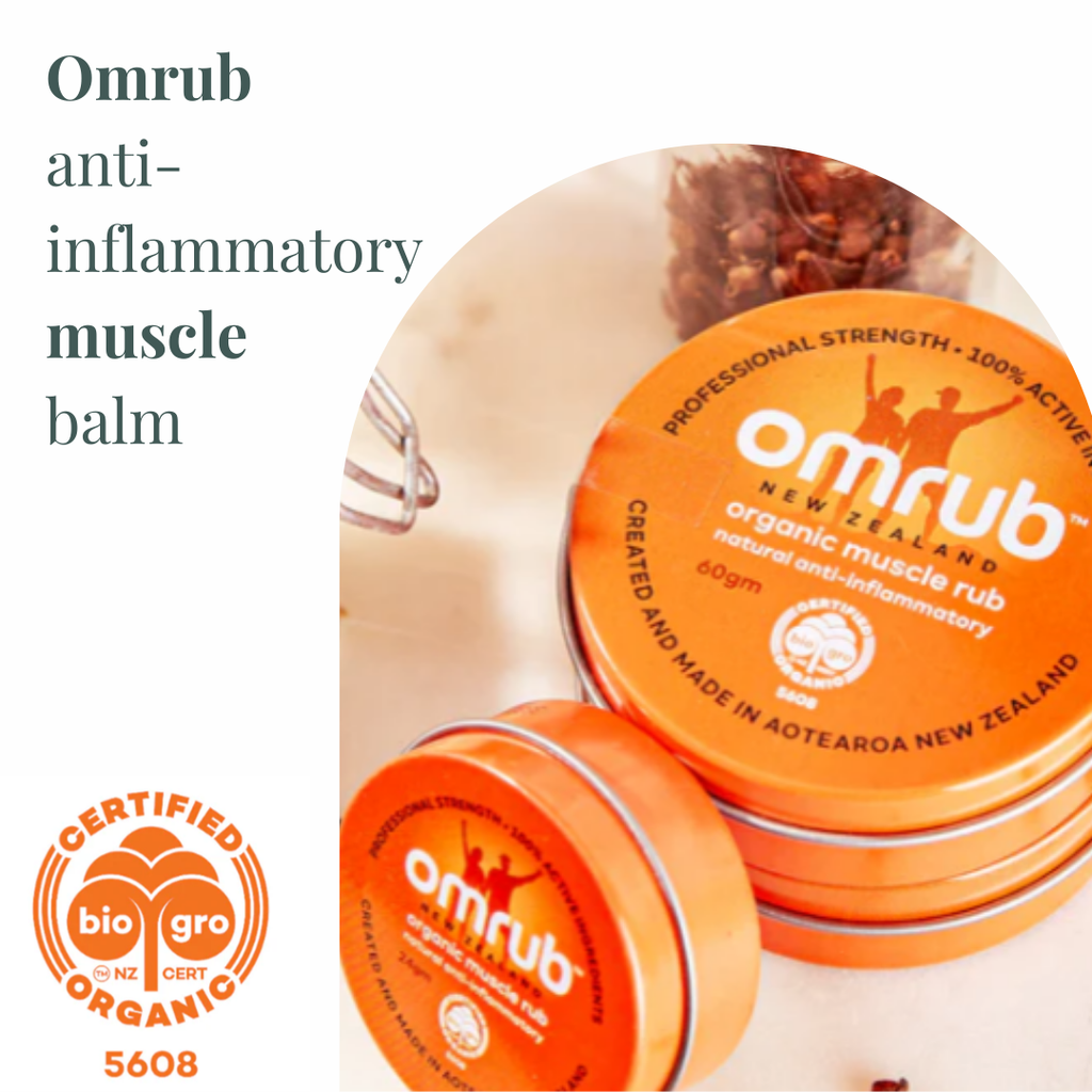 Experience Relief the Natural Way with OmRub Organic Muscle Rub at Vital Balance