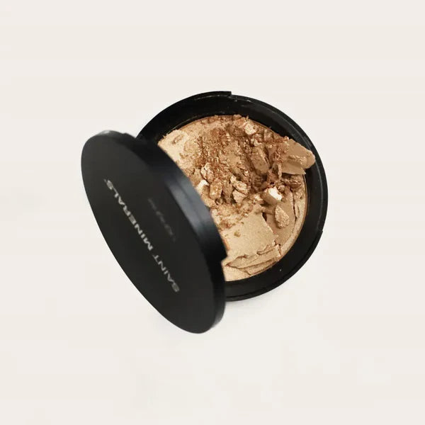 Saint Minerals Pressed Highlighter  - Golden Glow 8g